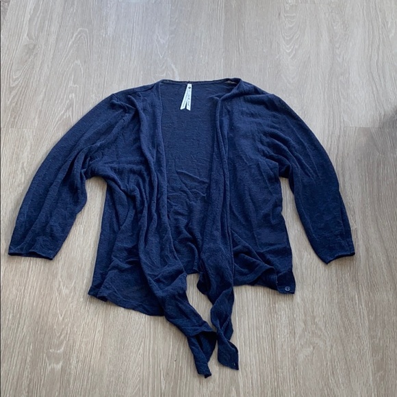 Leo & Nicole Sweaters - Blue Cardigan